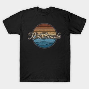 Kim Dracula Retro Waves T-Shirt